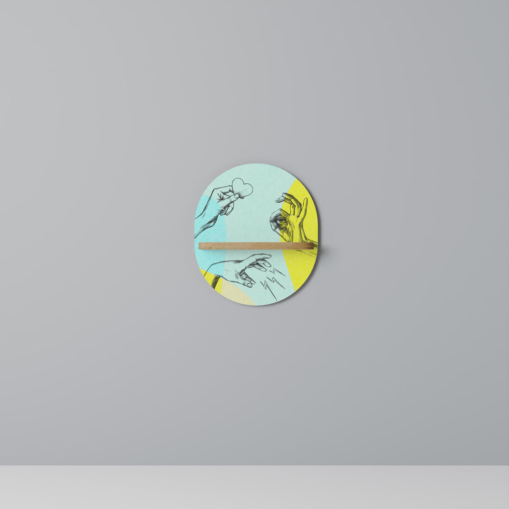 BODY LANGUAGE Decorative Art Shelf