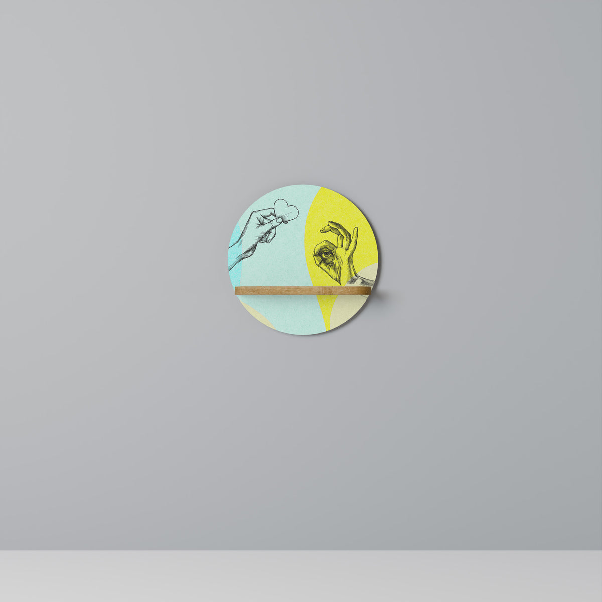 BODY LANGUAGE Dekoratives Wandregal