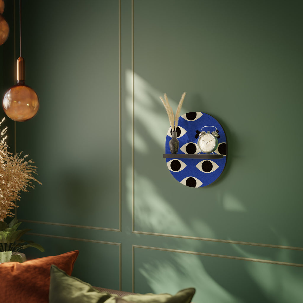 GEOMETRIC EYES Decorative Art Shelf
