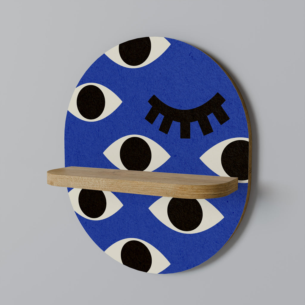 GEOMETRIC EYES Decorative Art Shelf