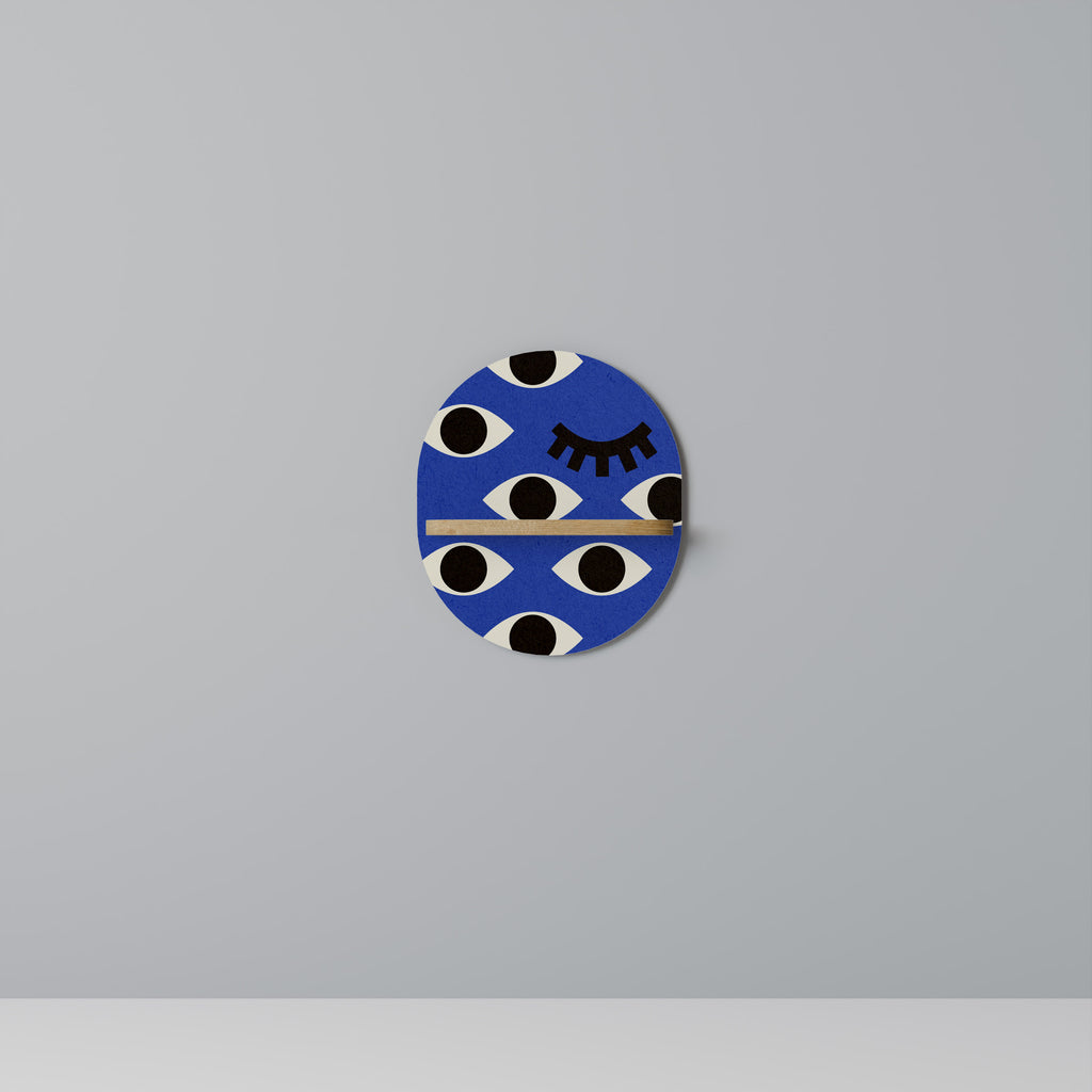 GEOMETRIC EYES Decorative Art Shelf