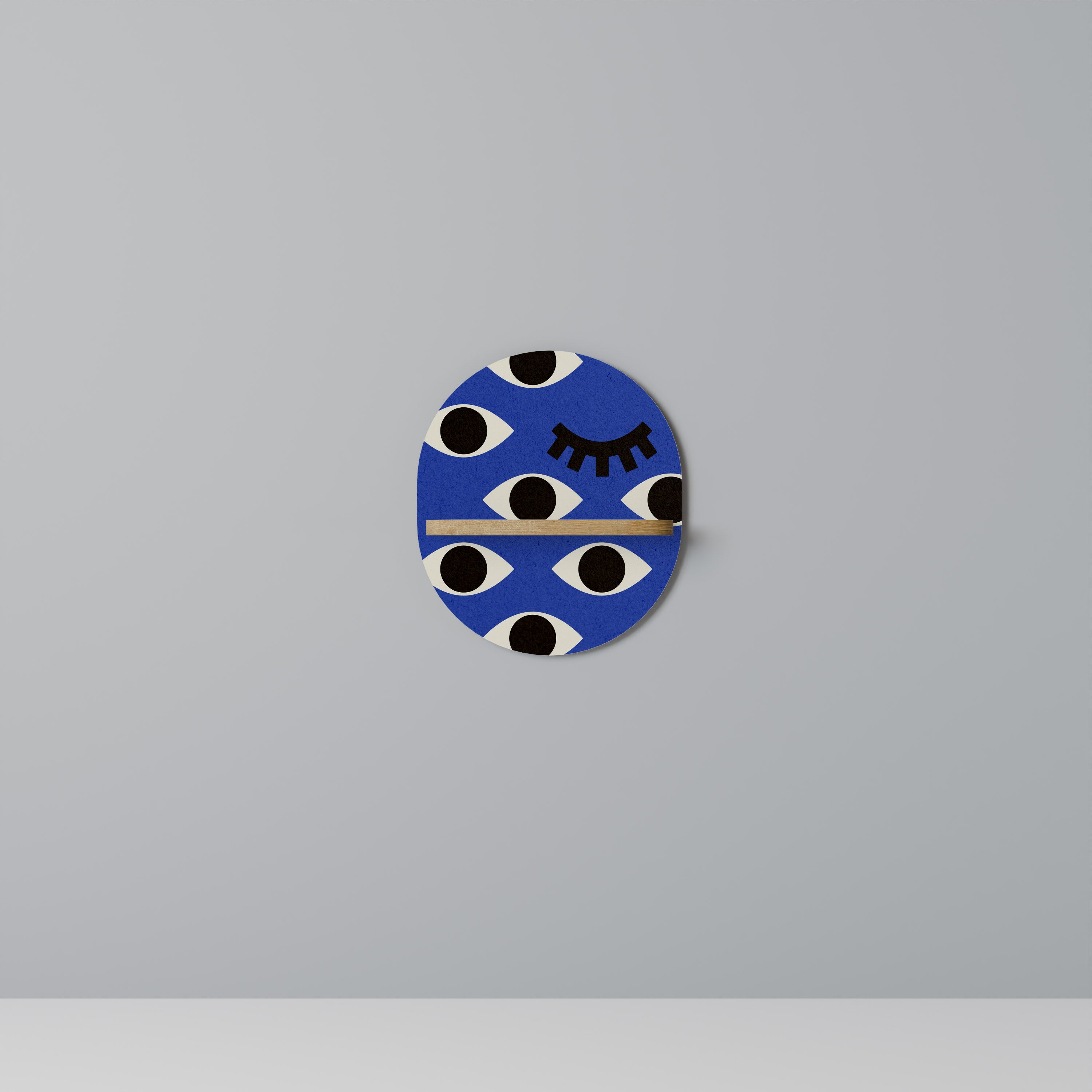 GEOMETRIC EYES Decorative Art Shelf