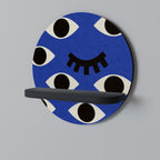 GEOMETRIC EYES Decorative Art Shelf