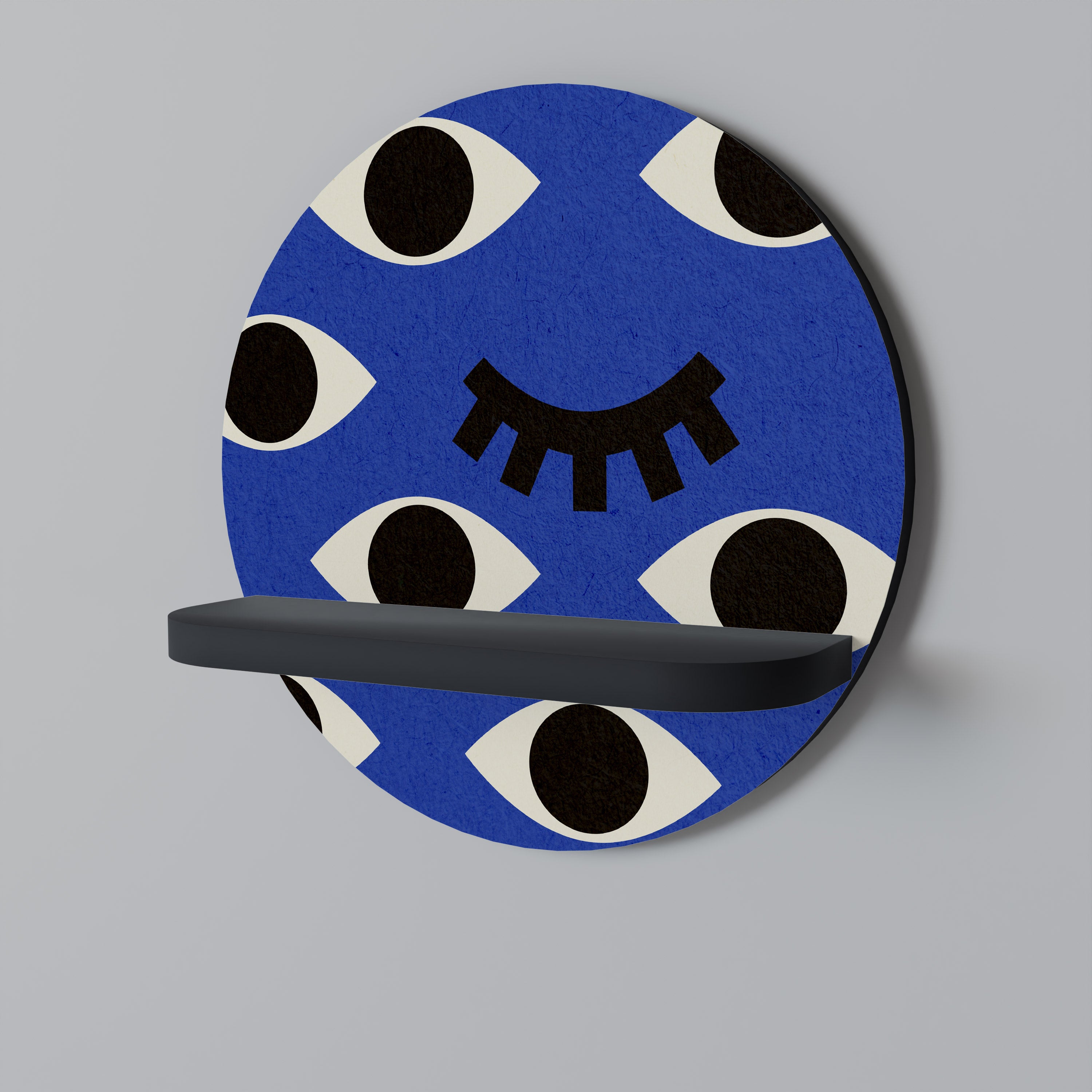 GEOMETRIC EYES Decorative Art Shelf