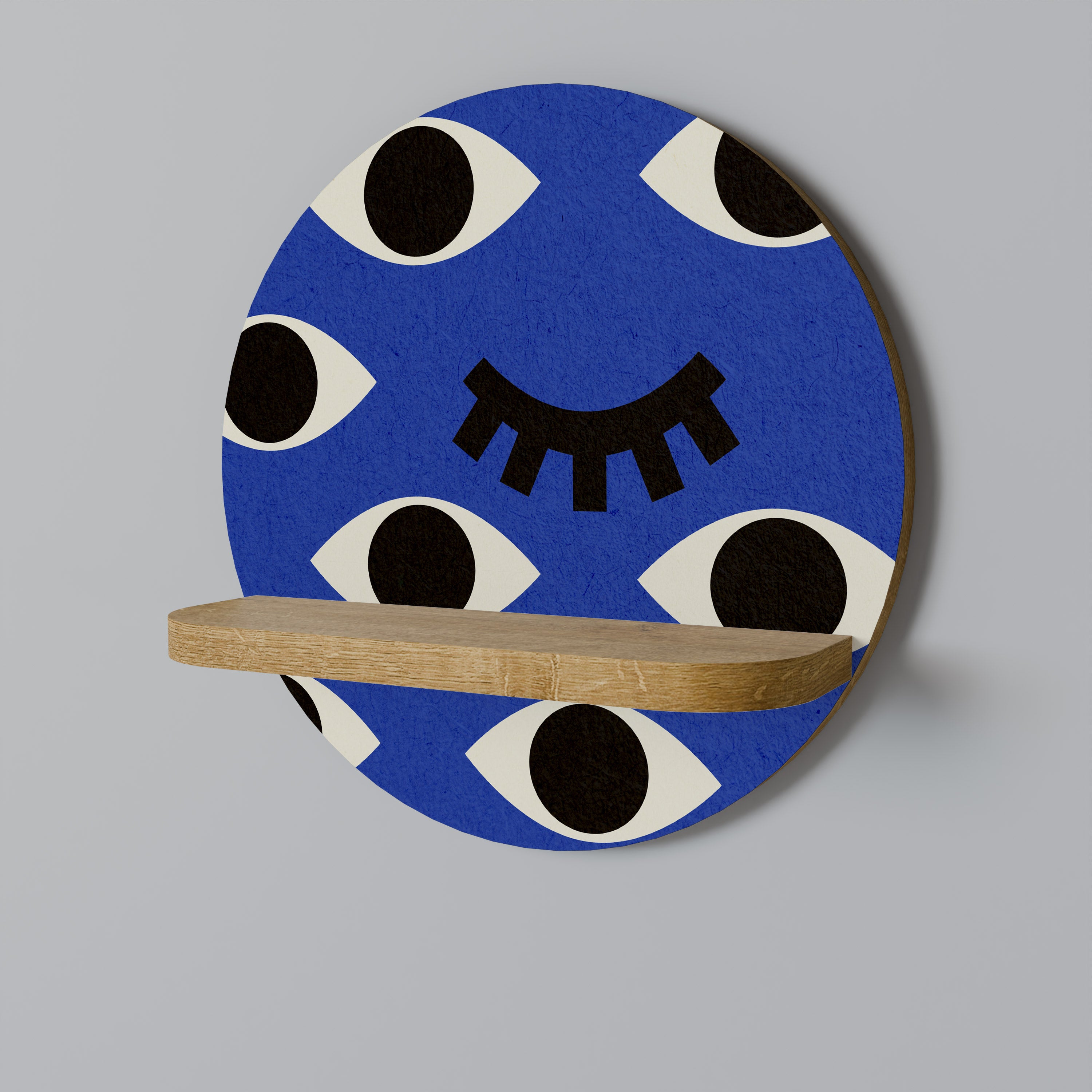 GEOMETRIC EYES Decorative Art Shelf