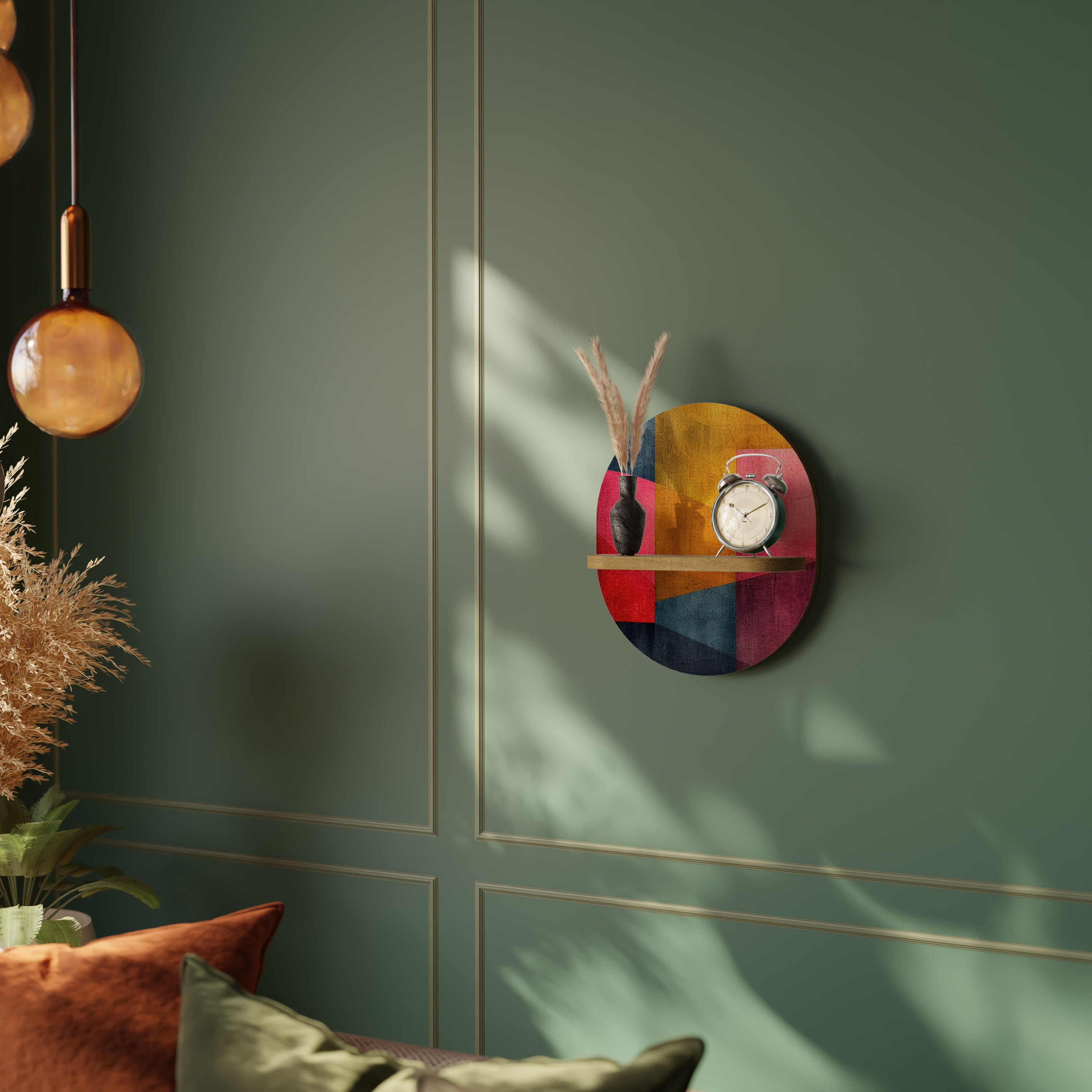 COLORFUL SOUNDS Decorative Art Shelf