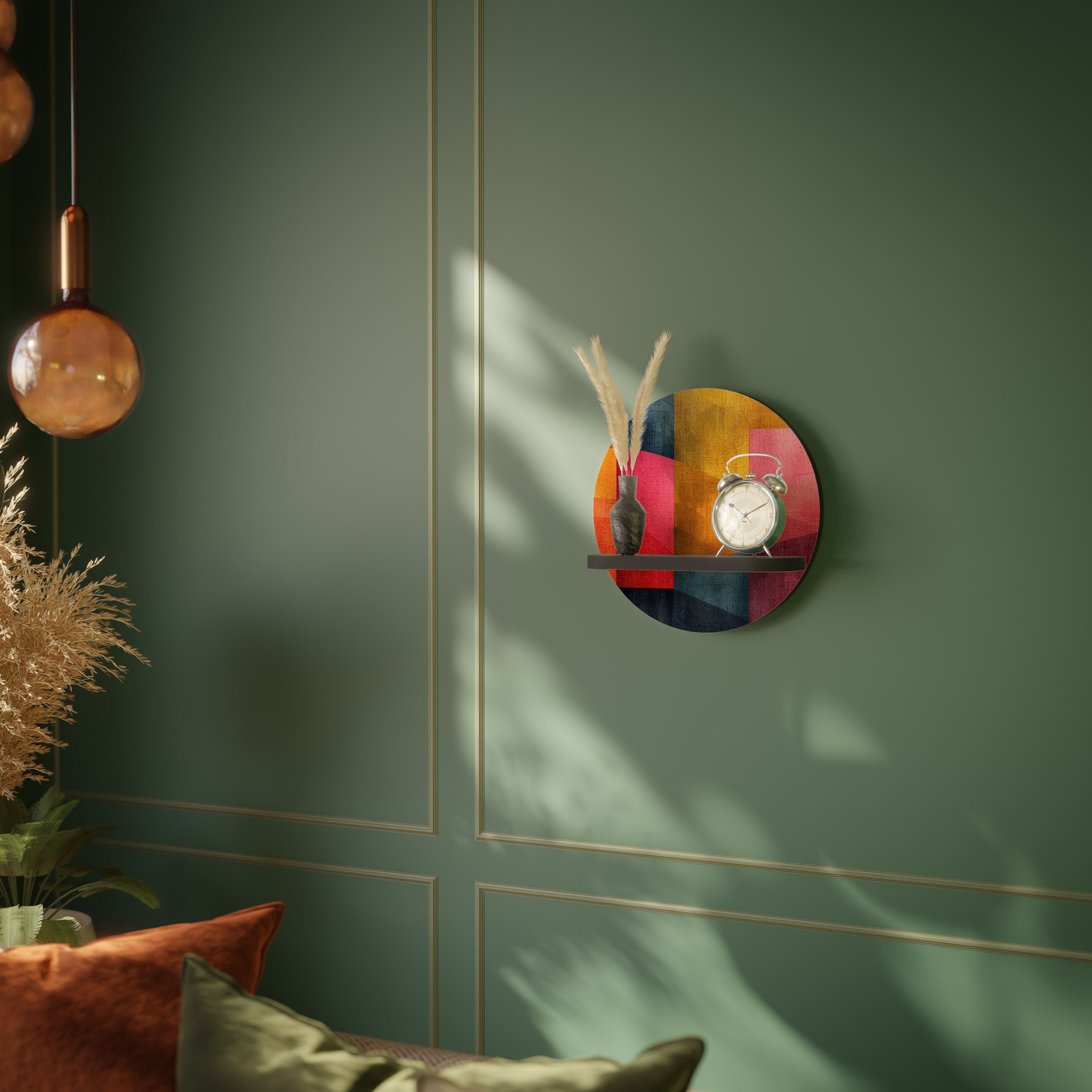 COLORFUL SOUNDS Decorative Art Shelf