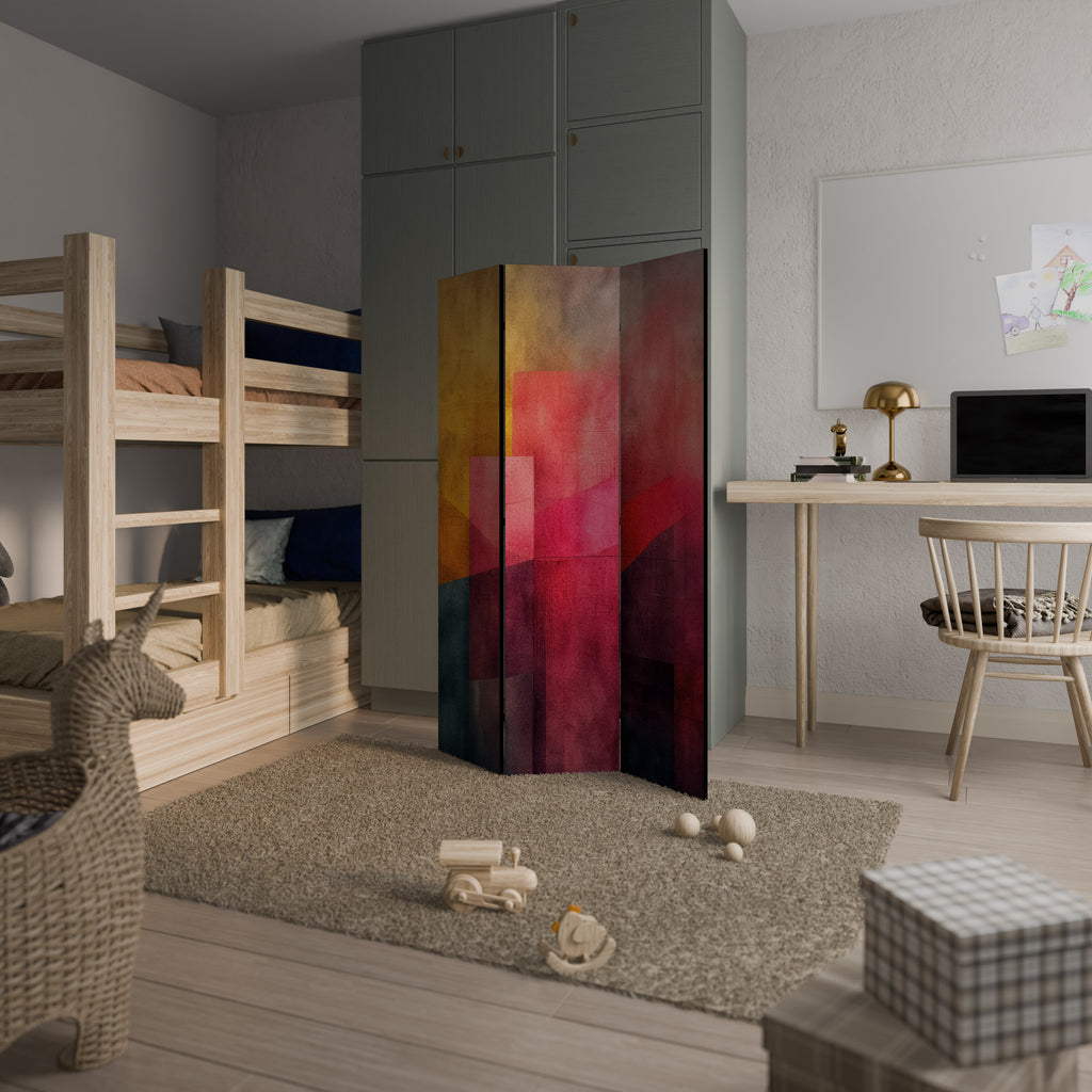 COLORFUL SOUNDS 3-teiliger Paravent