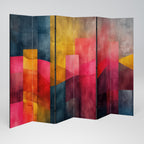 COLORFUL SOUNDS 6-Panel Room Divider