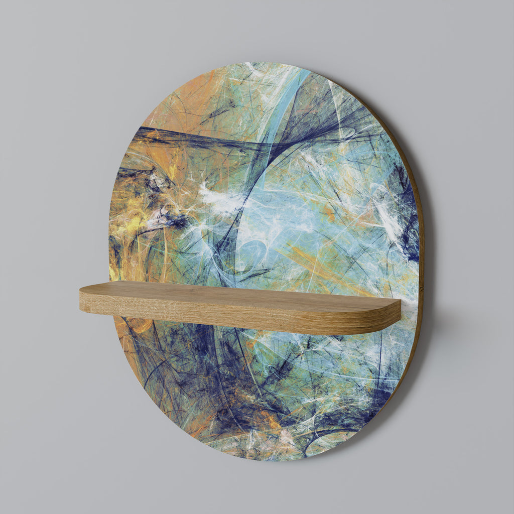 ABSTRACT THOUGHTS Decorative Art Shelf