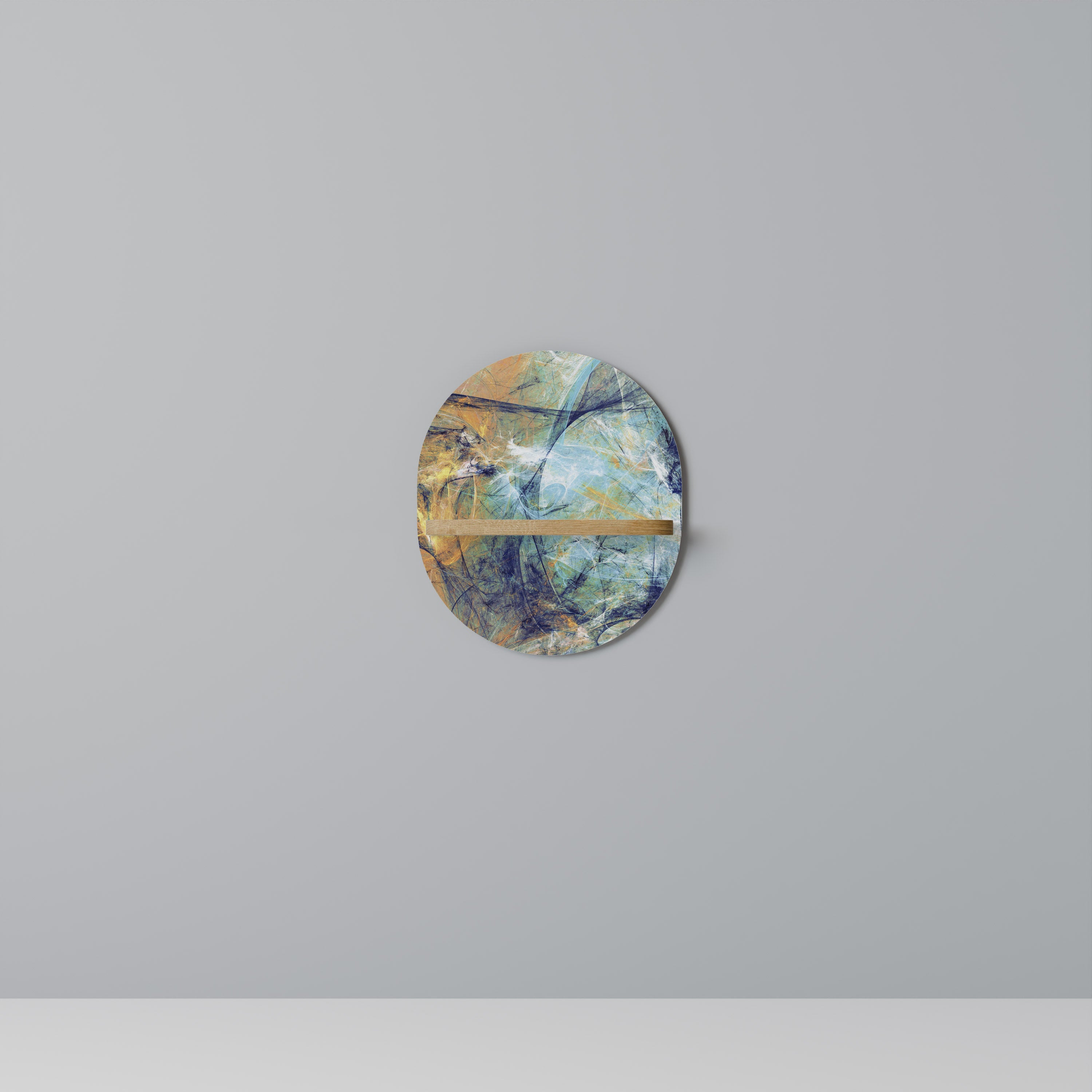 ABSTRACT THOUGHTS Decorative Art Shelf