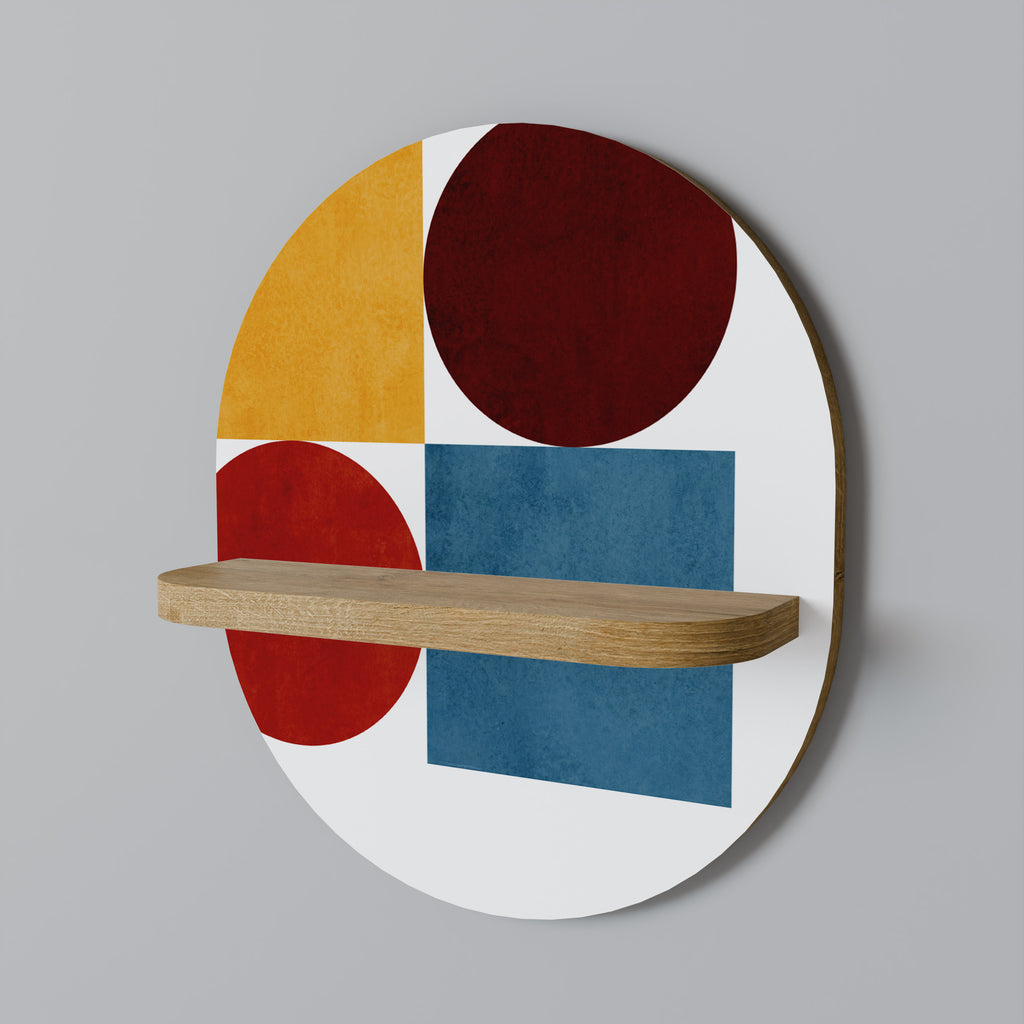 GEOMETRIC PUZZLE Decorative Art Shelf