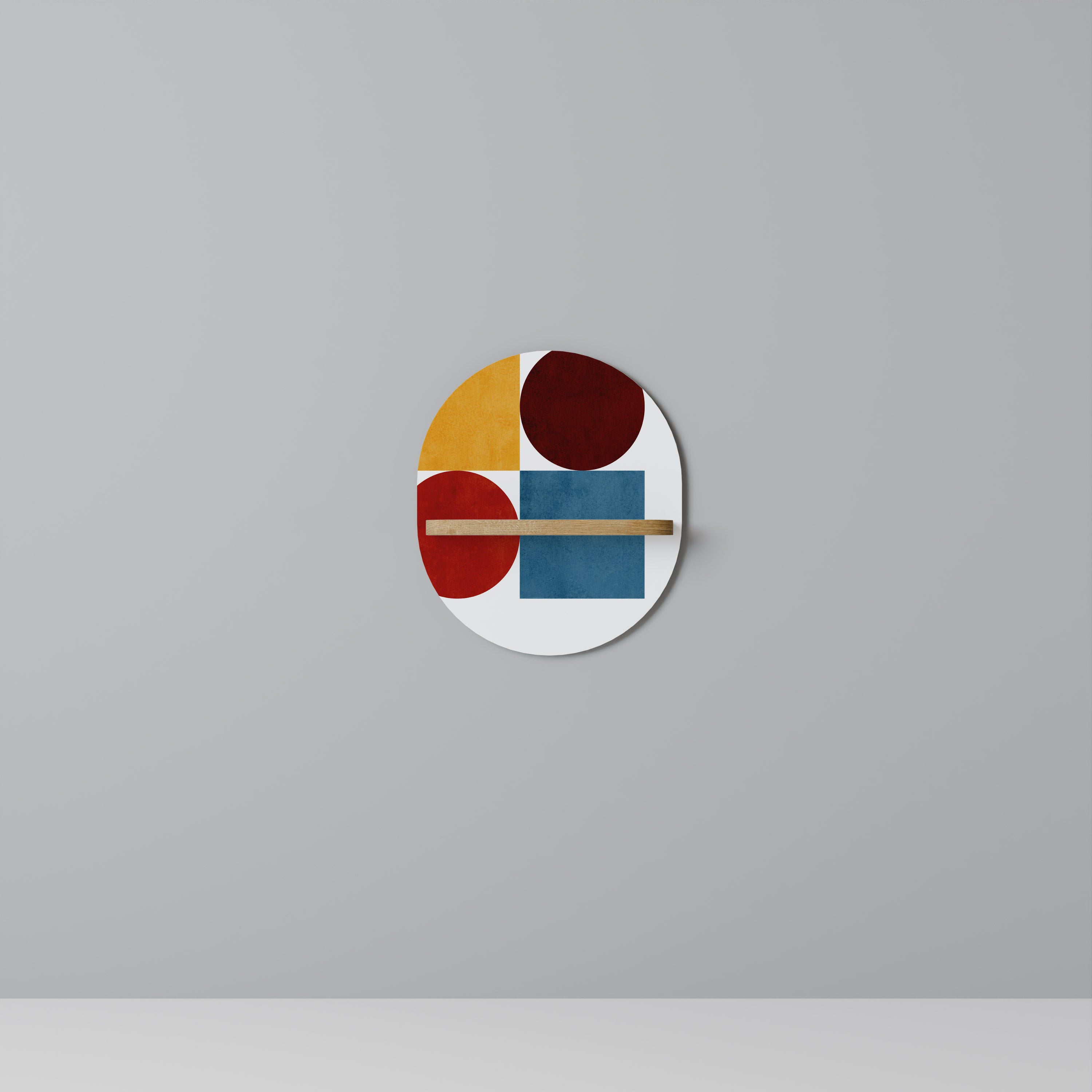 GEOMETRIC PUZZLE Decorative Art Shelf