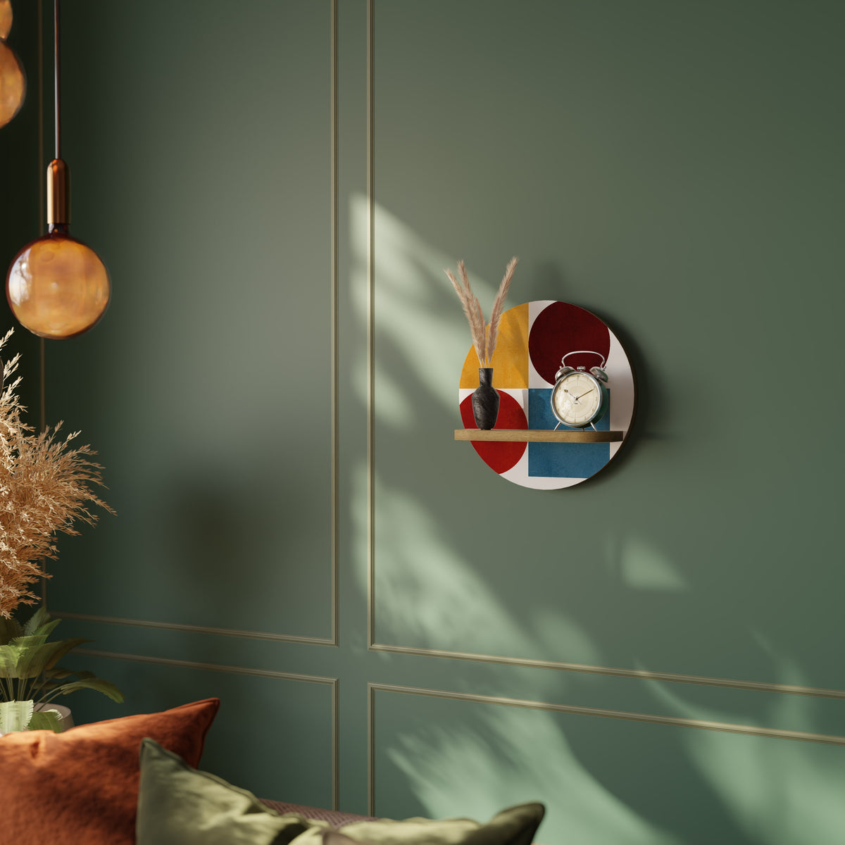 GEOMETRIC PUZZLE Decorative Art Shelf