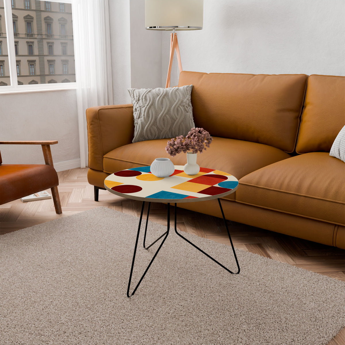 GEOMETRIC PUZZLE Soffbord