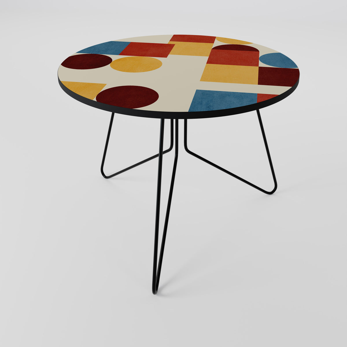 GEOMETRIC PUZZLE Couchtisch