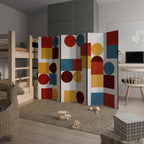 GEOMETRIC PUZZLE Παραβάν με 6 πάνελ