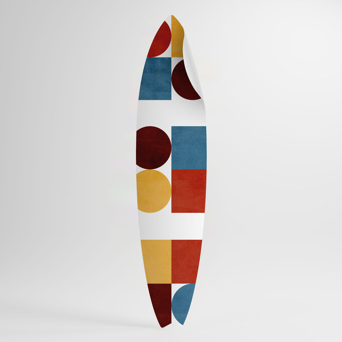 GEOMETRIC PUZZLE Vinilo decorativo de tabla de surf