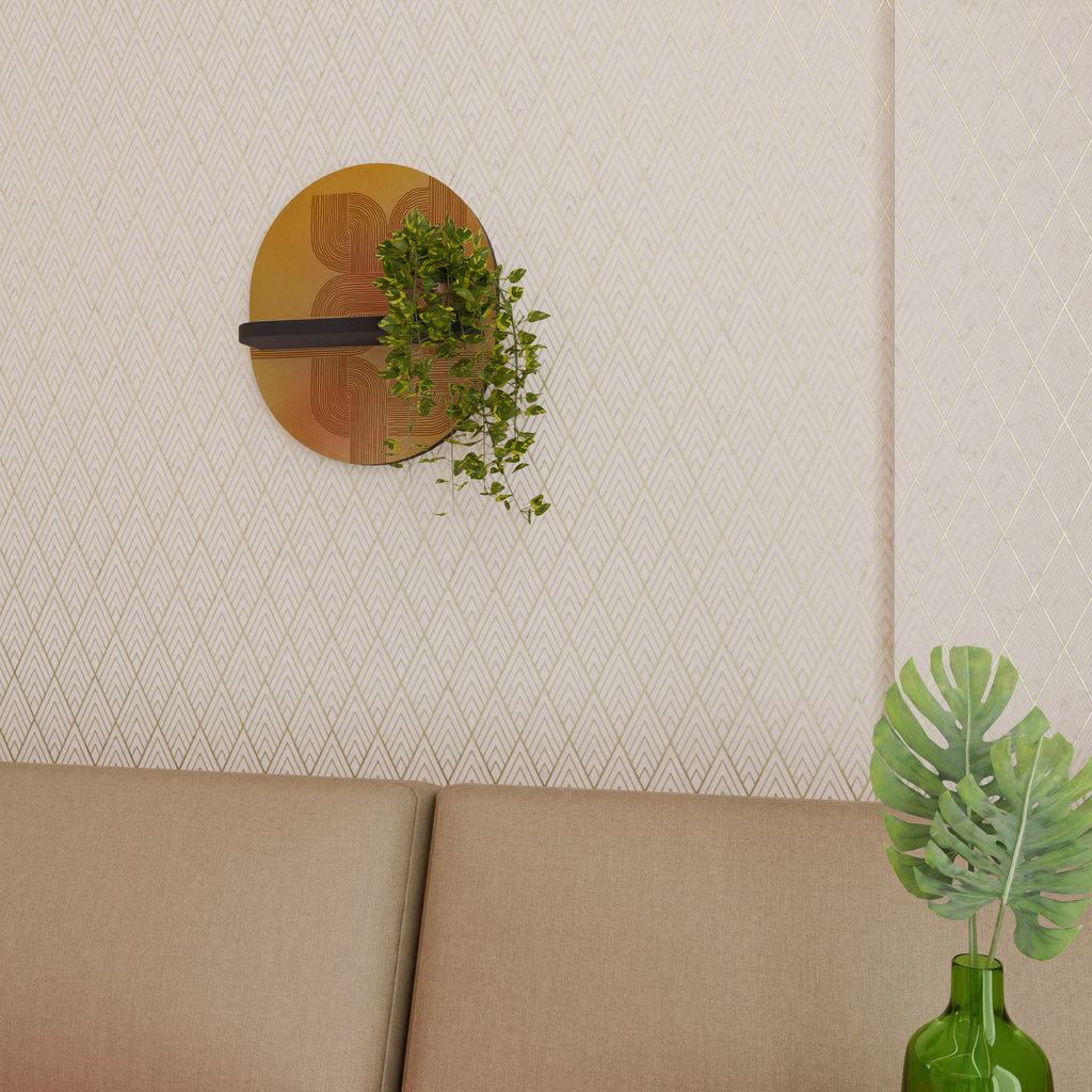 STRENGTHENING RELATION Decorative Art Shelf