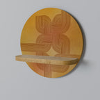 STRENGTHENING RELATION Decorative Art Shelf