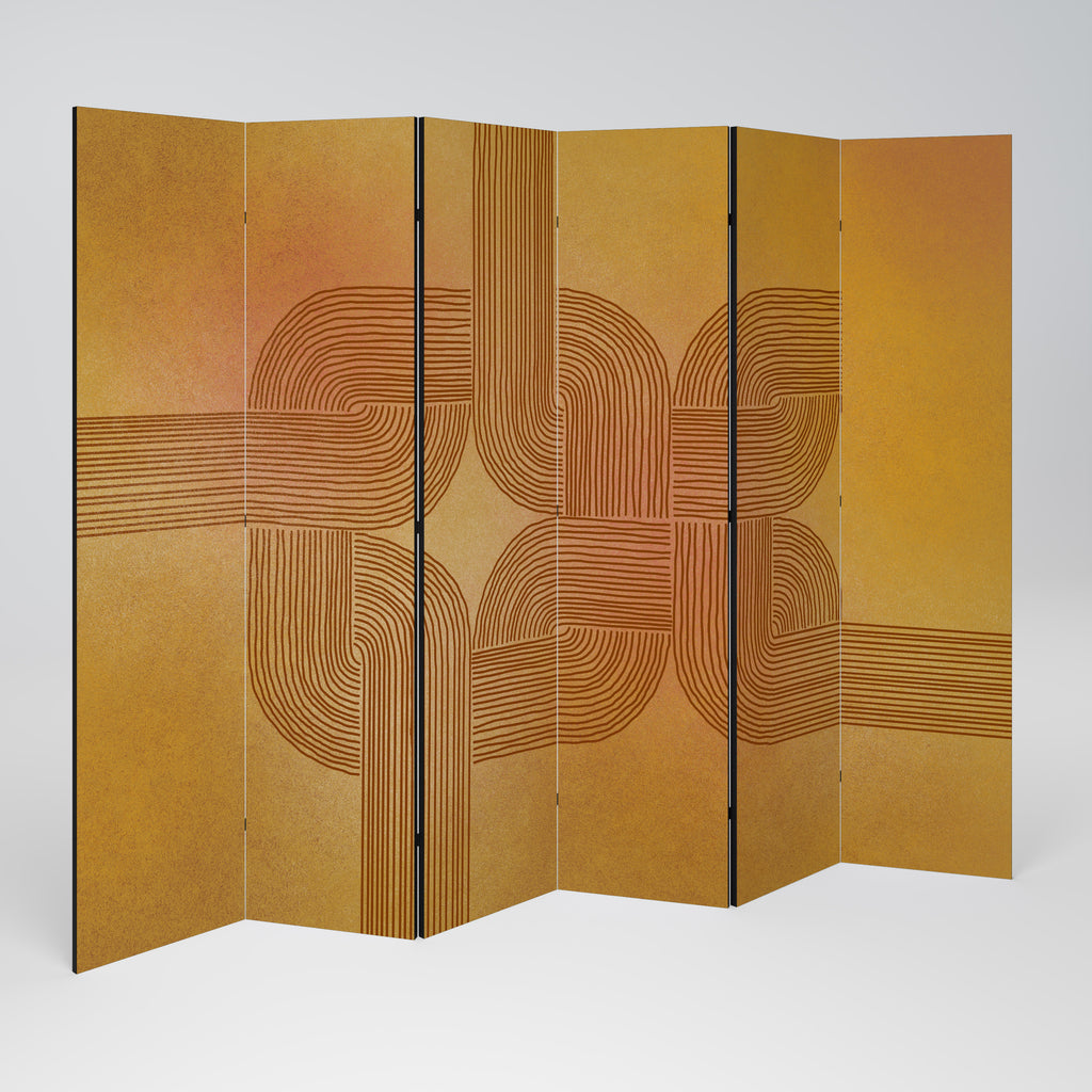 STRENGTHENING RELATION 6-Panel Room Divider