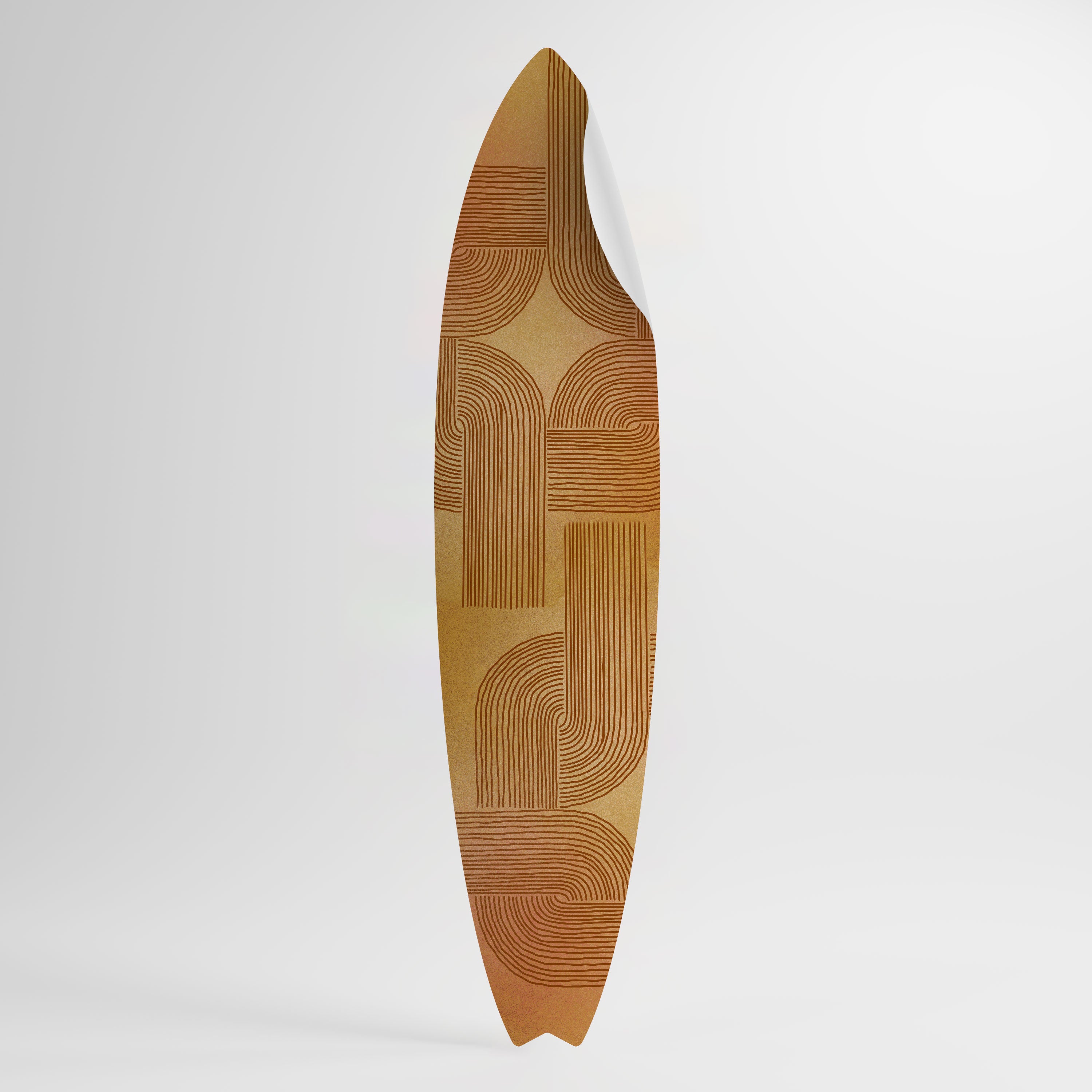 STRENGTHENING RELATION Vinilo decorativo de tabla de surf