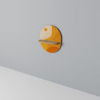 ORANGE ARRANGEMENT Decorative Art Shelf