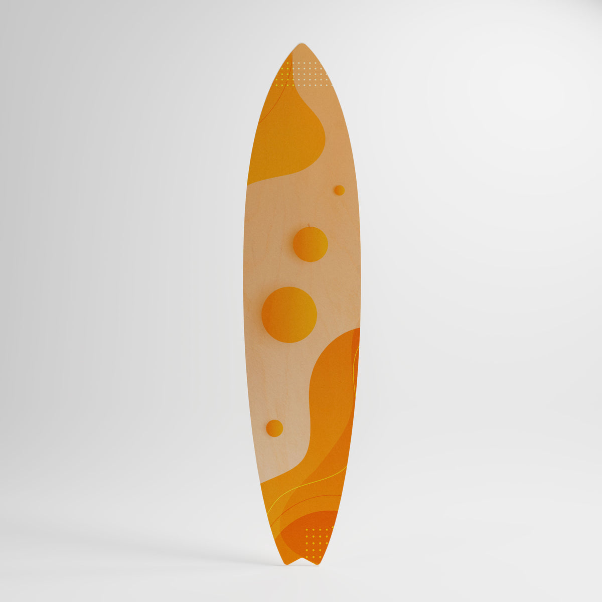ORANGE ARRANGEMENT Surfboard Decorative Panel