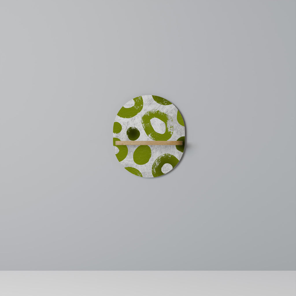 GREEN RHAPSODY Decorative Art Shelf