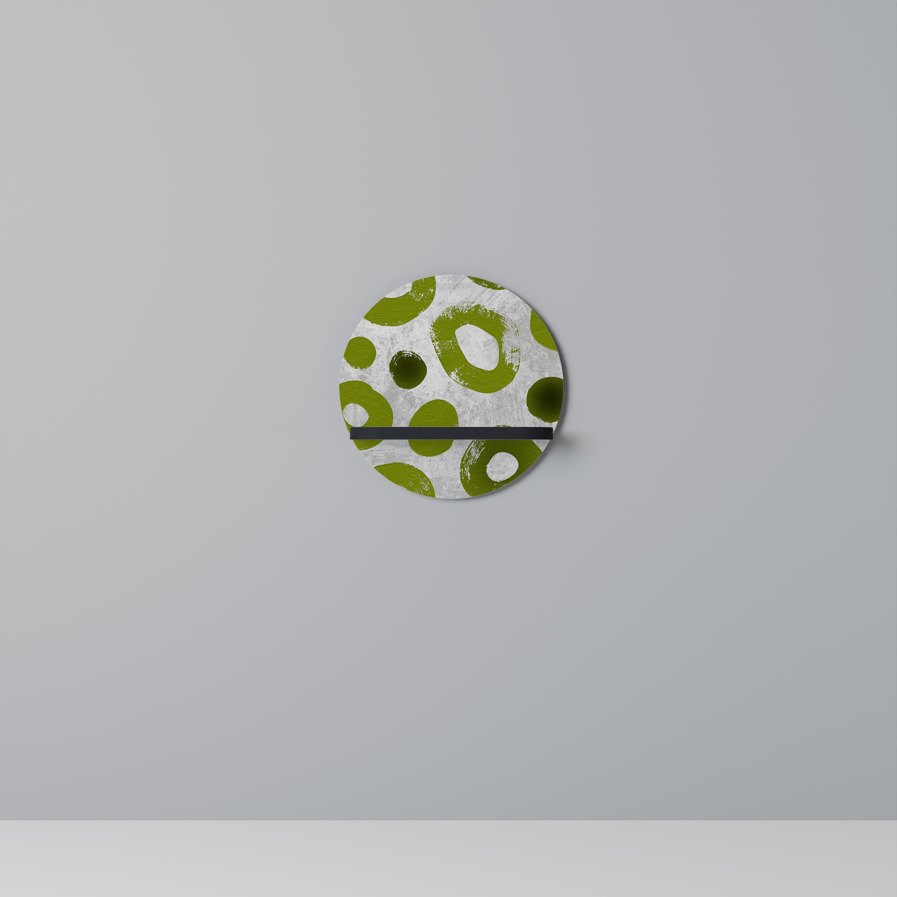 GREEN RHAPSODY Decorative Art Shelf