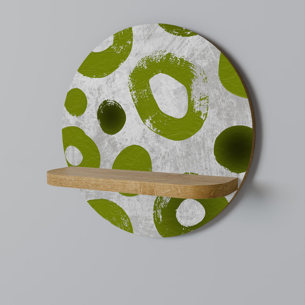 GREEN RHAPSODY Decorative Art Shelf