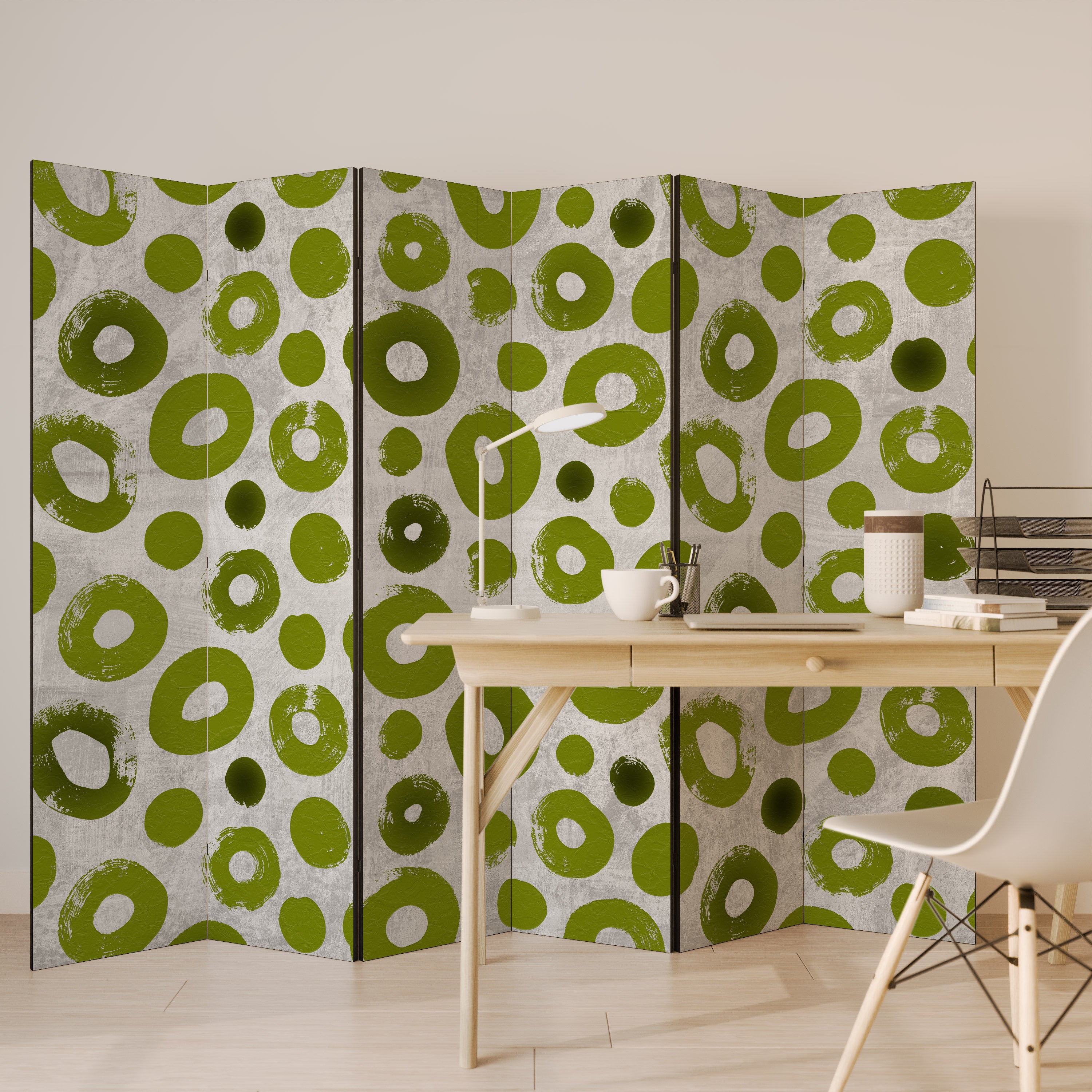 GREEN RHAPSODY 6-Panel Room Divider