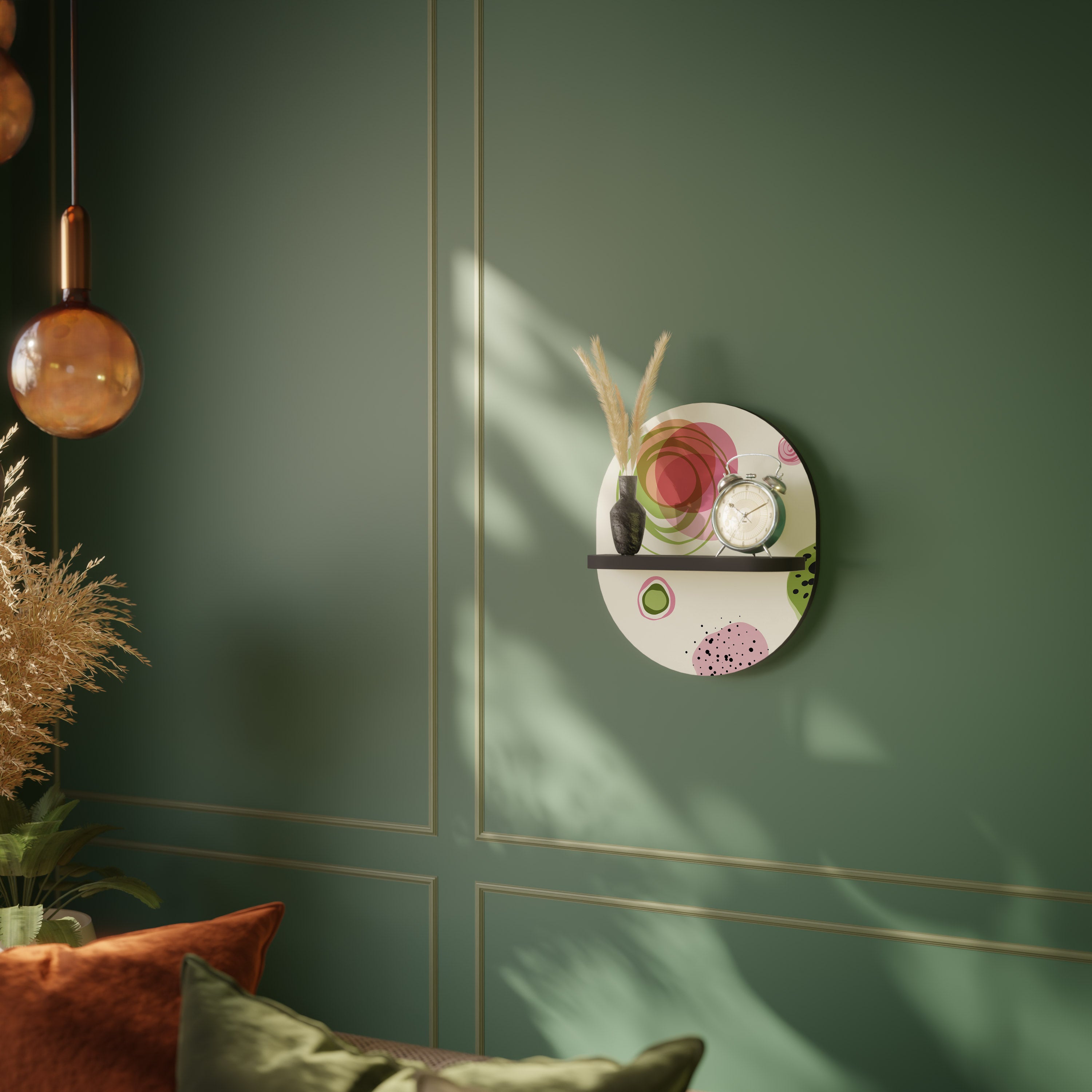 COLORFUL COSMOS Decorative Art Shelf