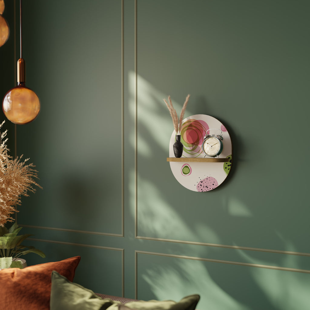 COLORFUL COSMOS Decorative Art Shelf