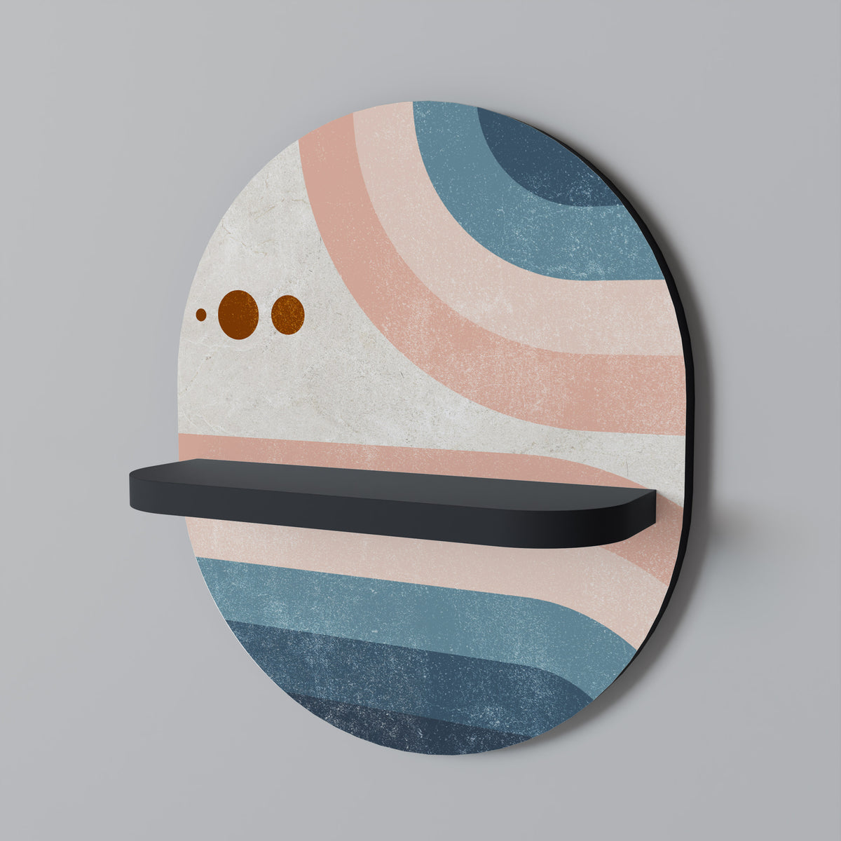 TWO HALVES Art Shelf