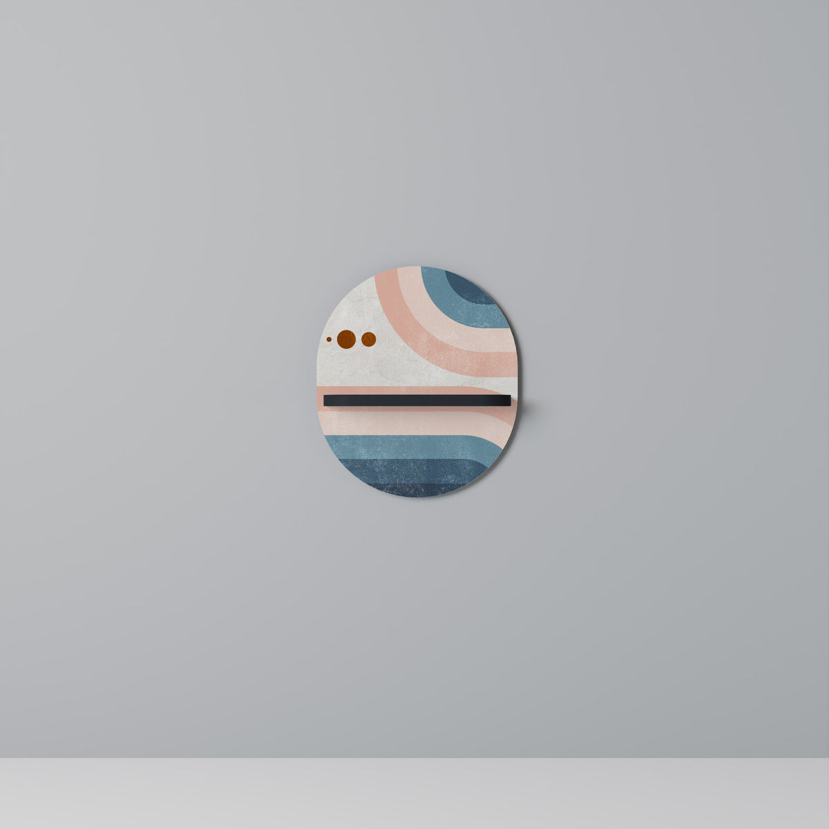 TWO HALVES Art Shelf