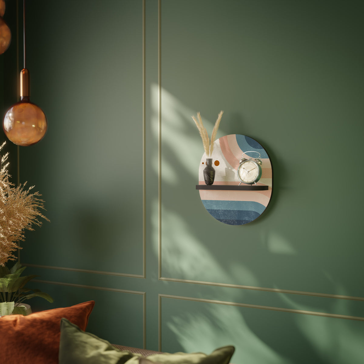 TWO HALVES Decorative Art Shelf