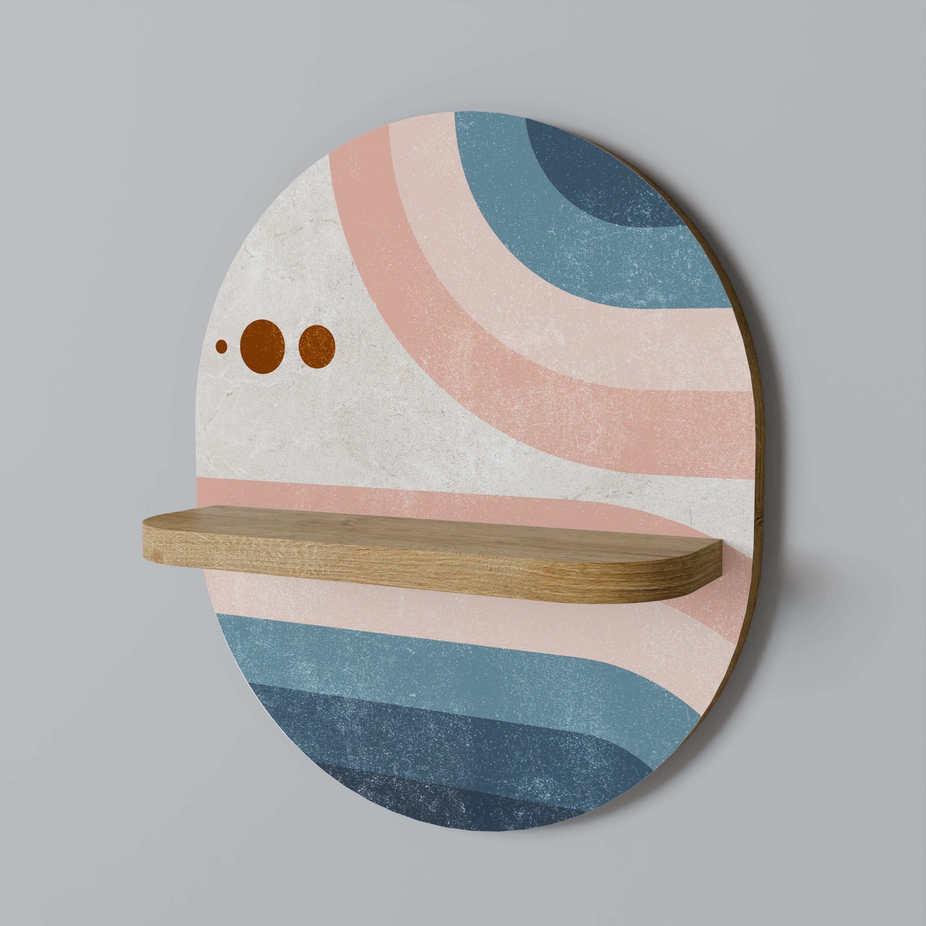 TWO HALVES Decorative Art Shelf