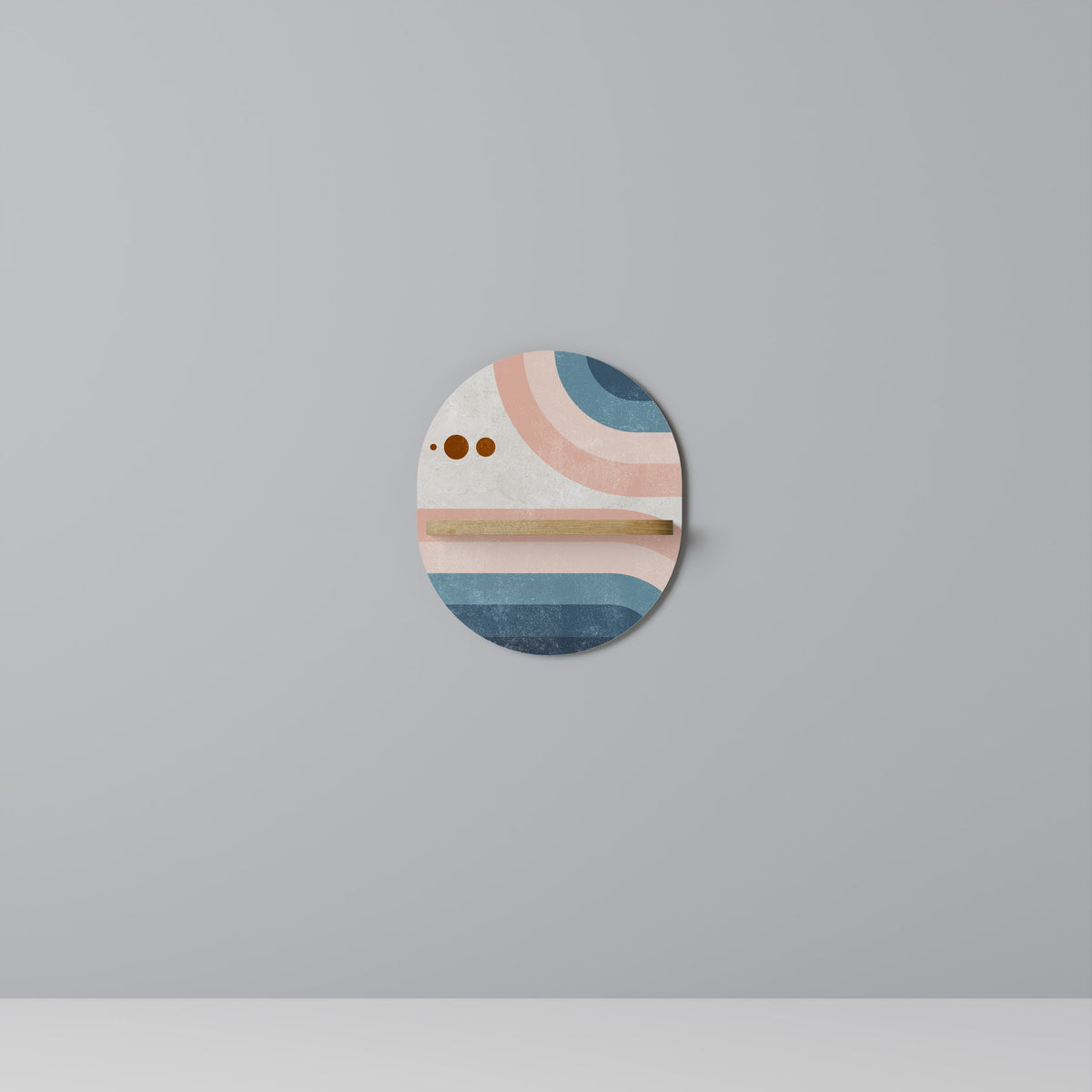 TWO HALVES Art Shelf