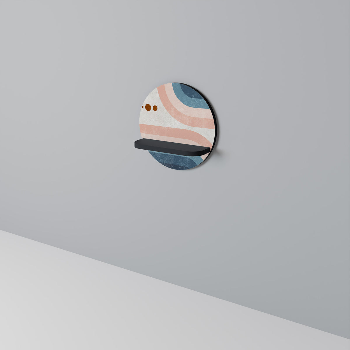 TWO HALVES Decorative Art Shelf