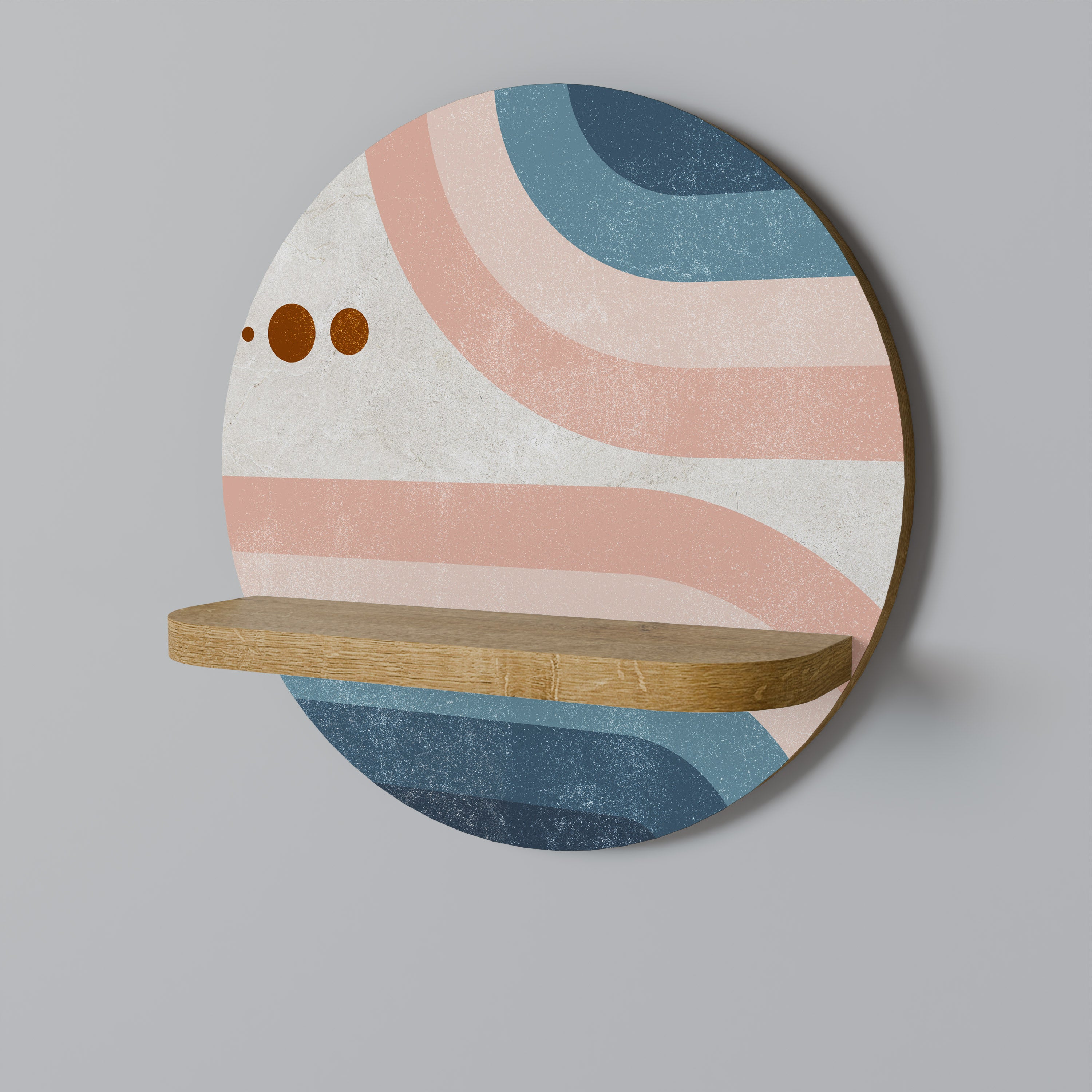 TWO HALVES Decorative Art Shelf