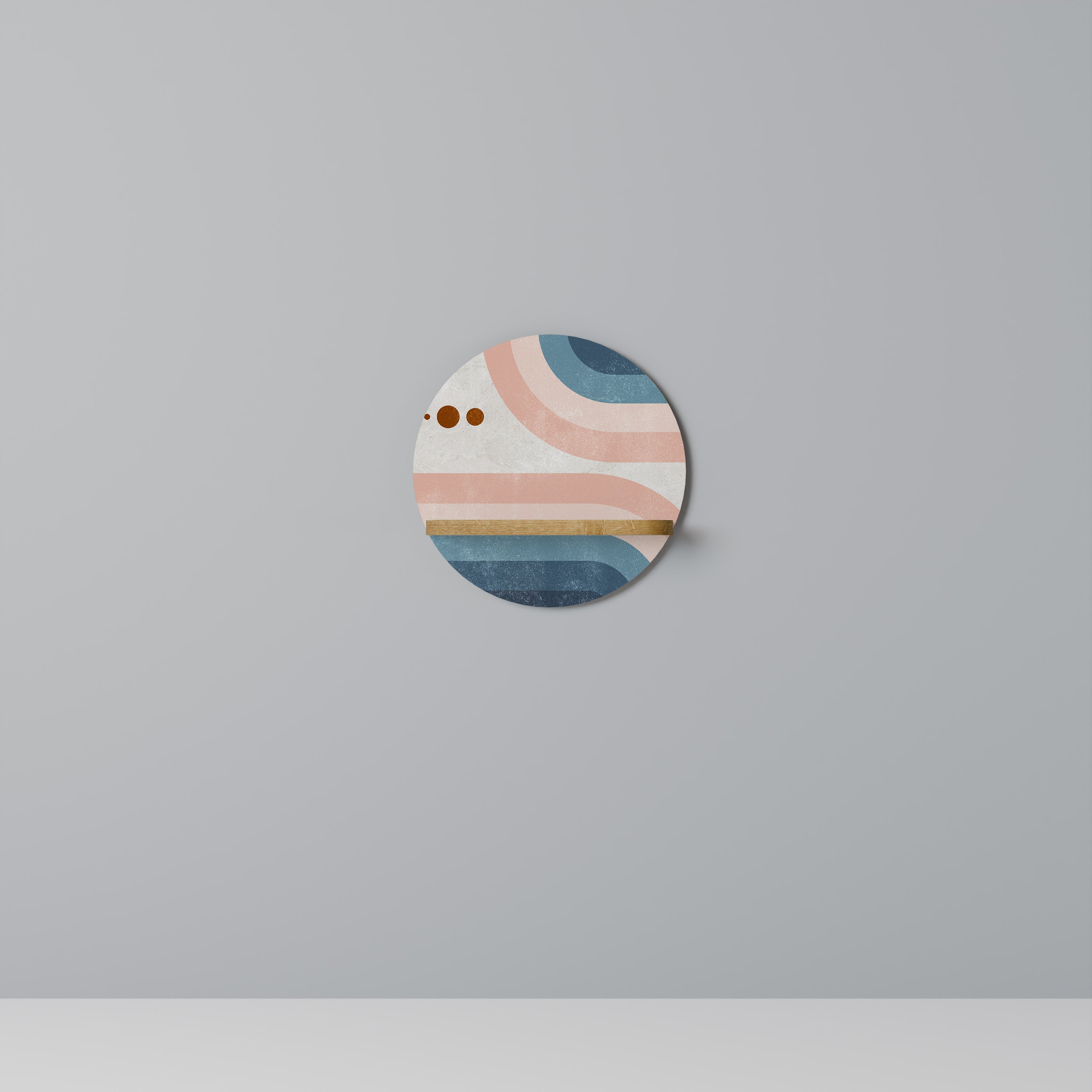 TWO HALVES Decorative Art Shelf