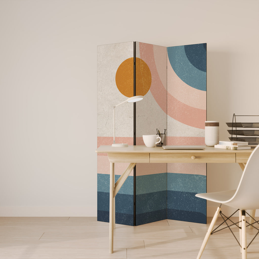 TWO HALVES 3dílný paraván