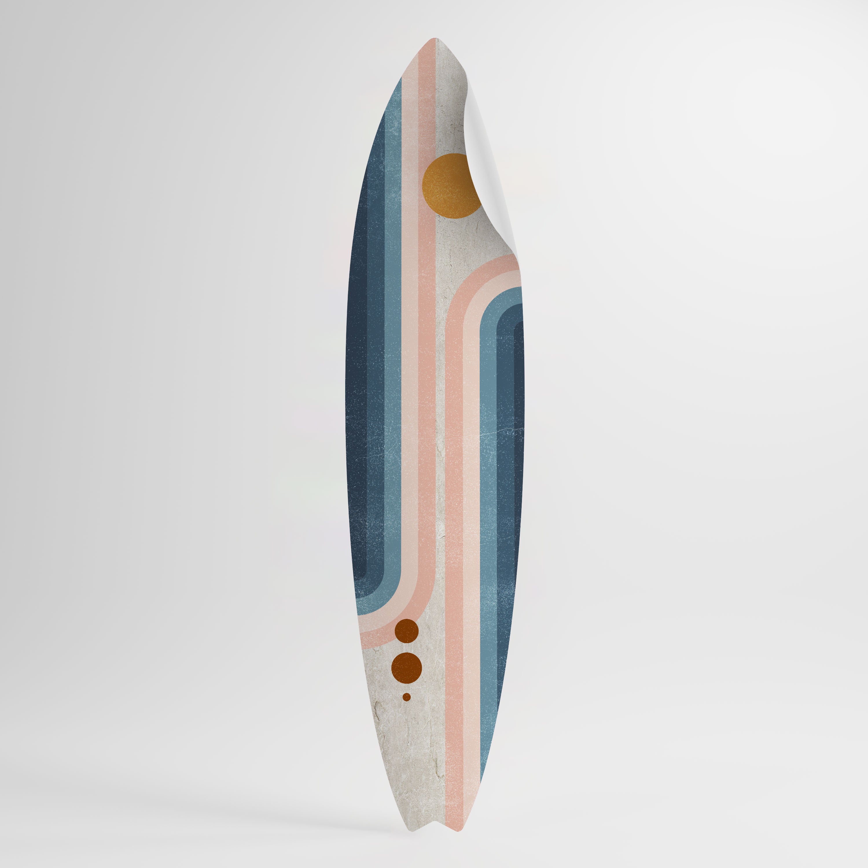 TWO HALVES Vinilo decorativo de tabla de surf