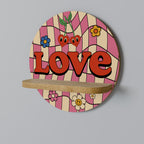 ROCKING LOVE Decorative Art Shelf