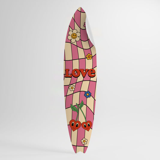 ROCKING LOVE Adesivo tavola da surf