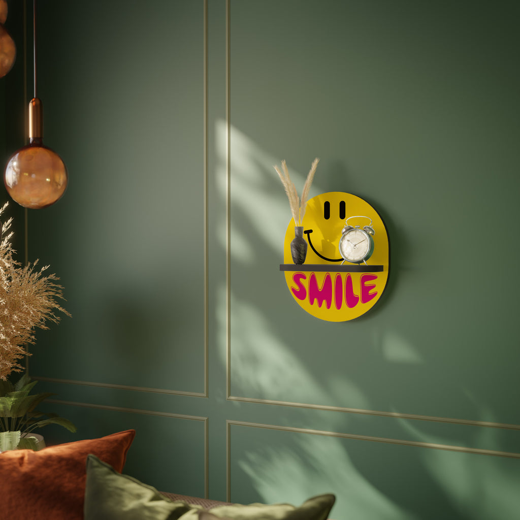 KEEP SMILING Decorative Art Shelf