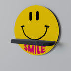 KEEP SMILING Decorative Art Shelf