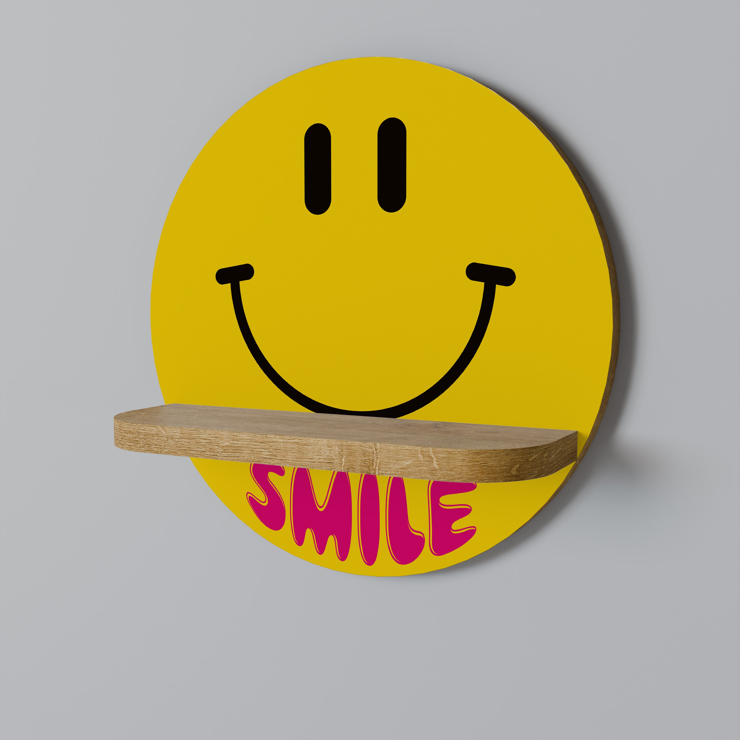 KEEP SMILING Decorative Art Shelf