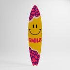 KEEP SMILING Διακοσμητική σανίδα Surf